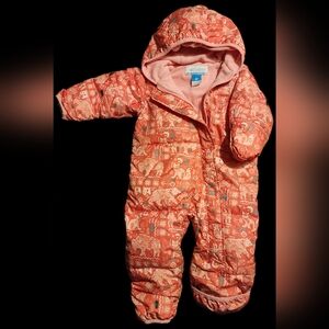 Columbia Fleece Lined Snowsuit 12-18 Mo